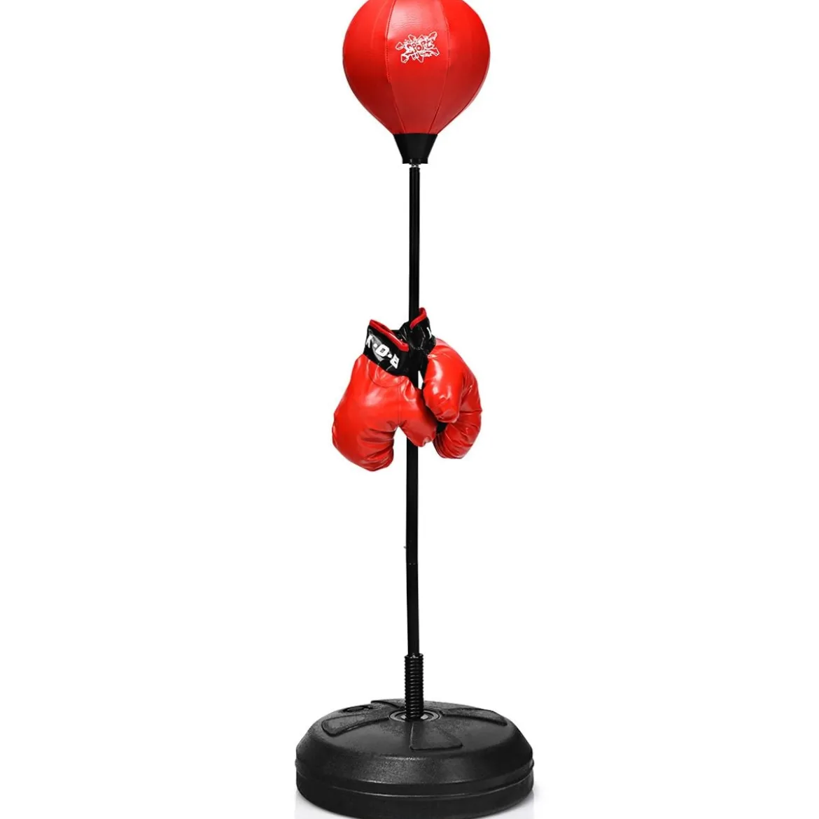 Punchingball 120-154cm höhenverstellbar Standboxball Boxsack Set Boxset Kinder