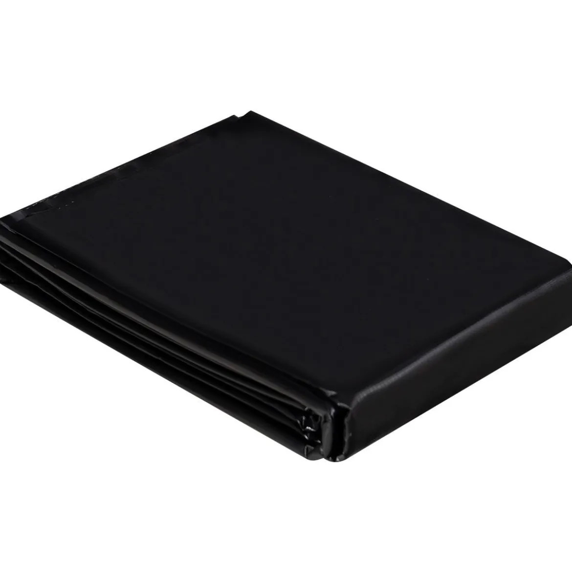 PVC Teichfolie Pflanzenfreundlich Teichfolie wasserfeste Sonnen reflektierende schützende Folie 3 x 4 m Schwarz