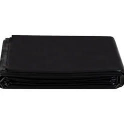 PVC Teichfolie Pflanzenfreundlich Teichfolie wasserfeste Sonnen reflektierende schützende Folie 3 x 4 m Schwarz