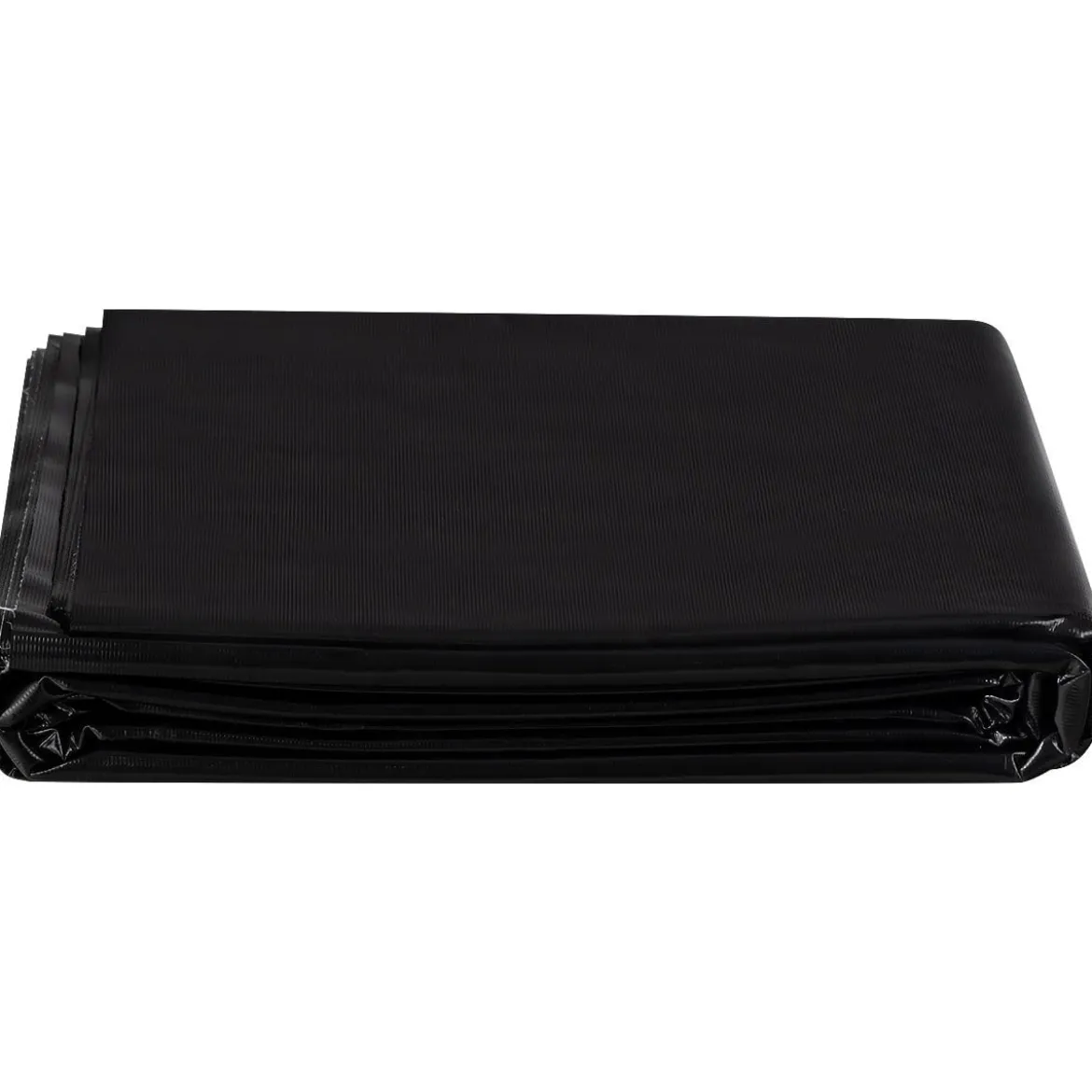 PVC Teichfolie Pflanzenfreundlich Teichfolie wasserfeste Sonnen reflektierende schützende Folie 3 x 4 m Schwarz