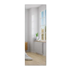 Rechteckiger Wand-/Ganzkörperspiegel in Voller Länge mit abgeschrägter Kante 110 x 38 cm