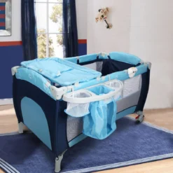 Reisebett Babybett Babyreisebett Kinderreisebett Laufstall Schaukelwiege +Tasche