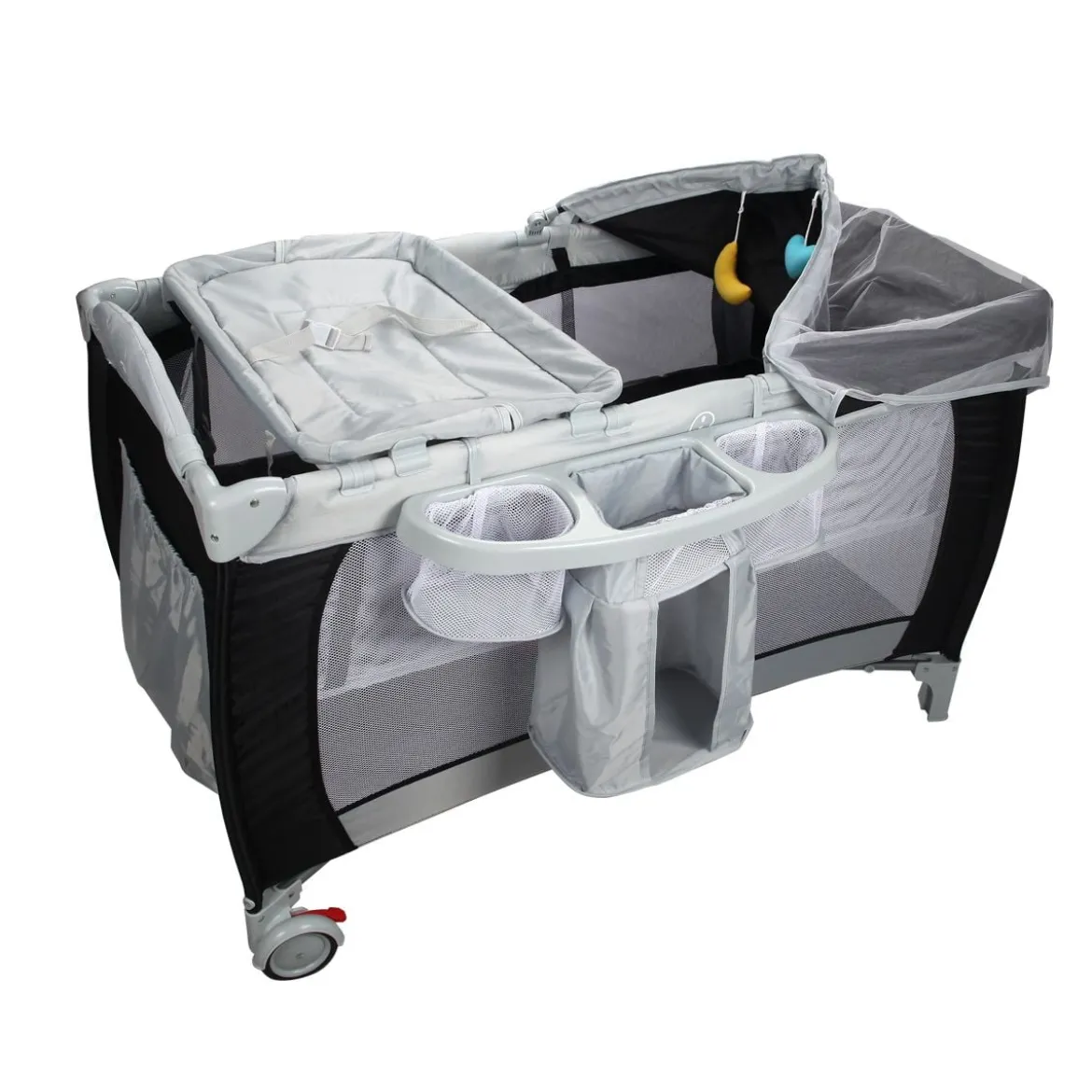 Reisebett Babybett Babyreisebett Kinderreisebett Laufstall Schaukelwiege +Tasche