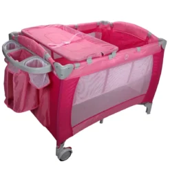 Reisebett Babybett Babyreisebett Kinderreisebett Laufstall Schaukelwiege +Tasche