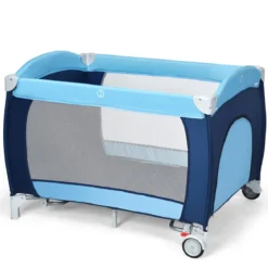 Reisebett Babybett Babyreisebett Kinderreisebett Laufstall Schaukelwiege +Tasche