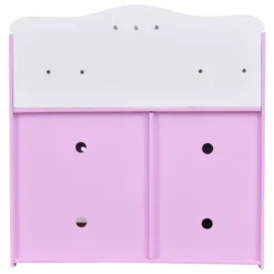 Rosa und Weiß Holz Kinderspielküche Spielzeugküche