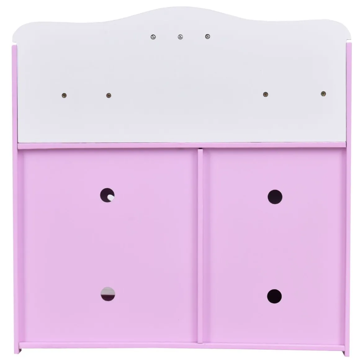 Rosa und Weiß Holz Kinderspielküche Spielzeugküche
