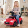Rutschauto mit Licht & Kippschutz & Stauraum unter dem Sitz Rutschfahrzeug Kinderfahrzeug Rot