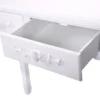 Schminktisch Frisierkommode Frisiertisch mit Hocker Kosmetiktisch 4 Schubladen