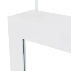 Schmuckschrank Spiegelschrank Wandspiegel Weiß 31,5 x 8,7 x 110 cm