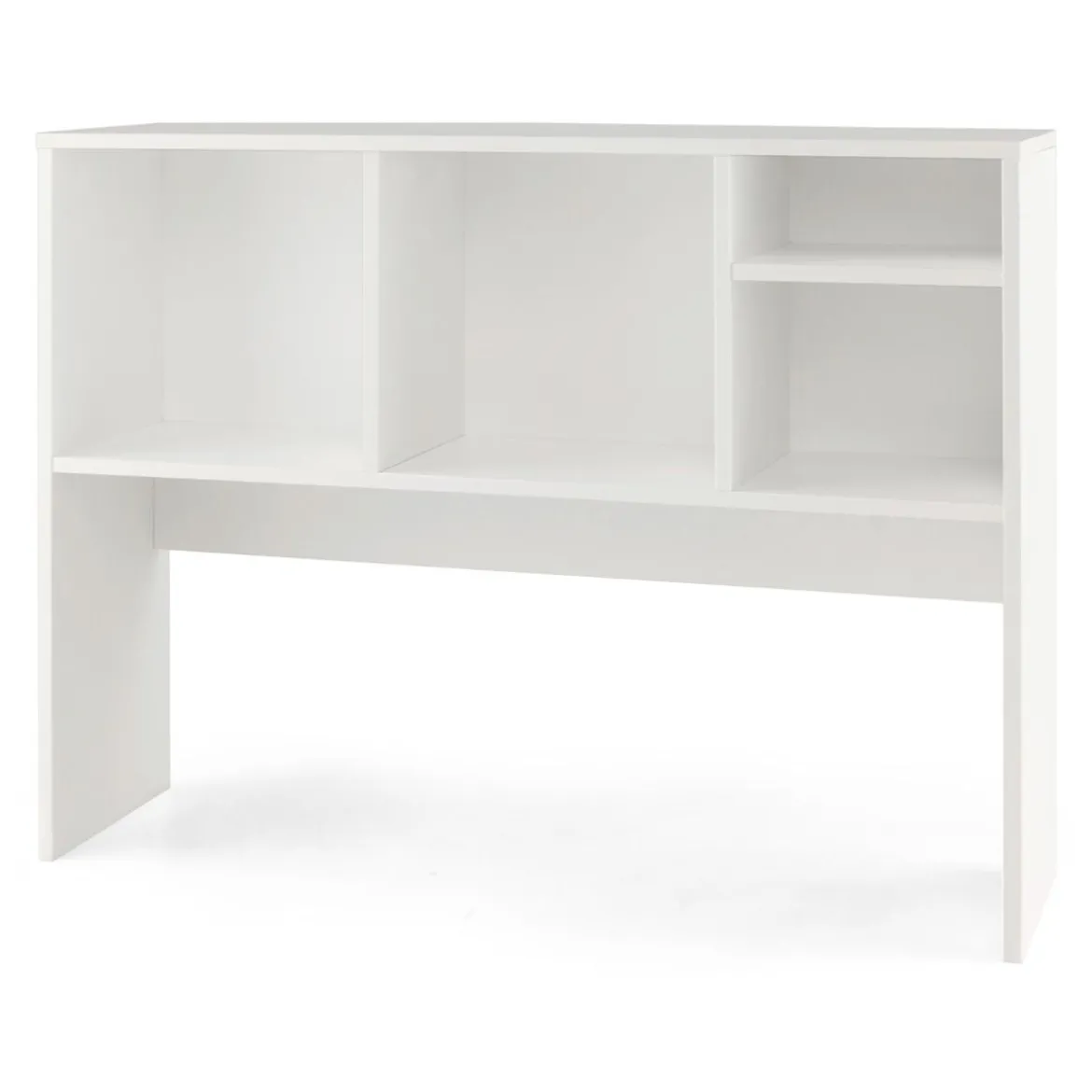 Schreibtischregal mit 4 Fächern Tischregal Schreibtisch Aufsatzregal Bücherregal 94 x 25 x 73 cm