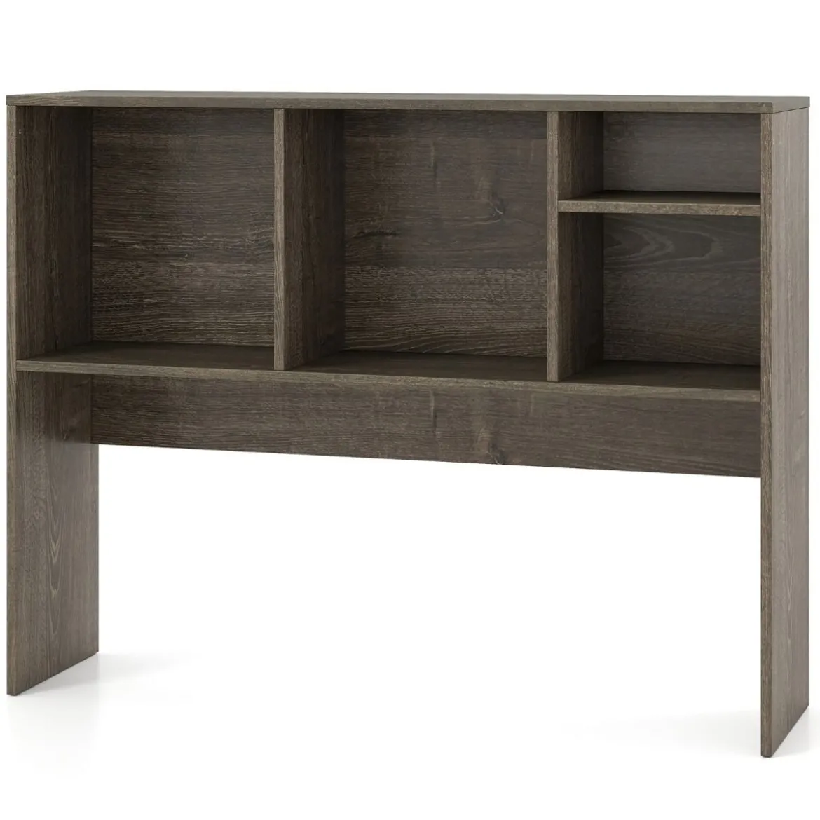 Schreibtischregal mit 4 Fächern Tischregal Schreibtisch Aufsatzregal Bücherregal 94 x 25 x 73 cm