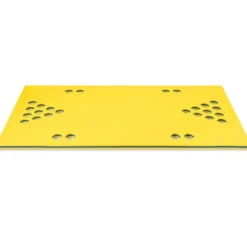 Schwimmender Bier pong-Tisch schwimmender Mehrzwecktisch 176 x 90 x 3,5 cm Gelb + Blau