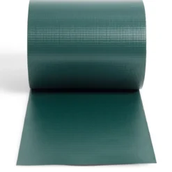 Sichtschutzfolie Zaunblende PVC Zaunfolie Gartenzaun Abdeckung Sichtschutz Windschutz 35 m x 19 cm Dunkelgrün