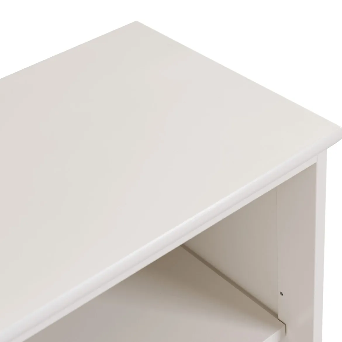 Sideboard Anrichte Küchenschrank Beistellschrank mit Schiebetüren Weiß/Braun/Schwarz 106,5 x 33 x 60 cm