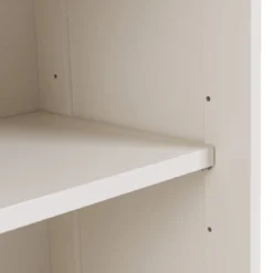 Sideboard Anrichte Küchenschrank Beistellschrank mit Schiebetüren Weiß/Braun/Schwarz 106,5 x 33 x 60 cm