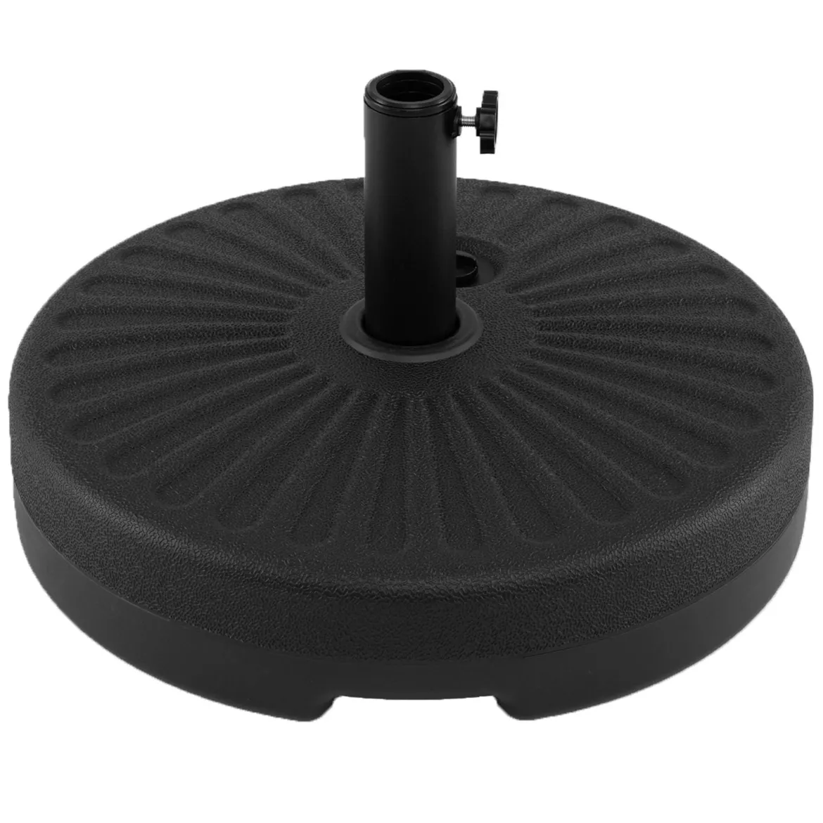 Sonnenschirmständer 22 Liter / 25 kg Befüllbar Schirmständer für Schirmstangen von 38 / 48 mm