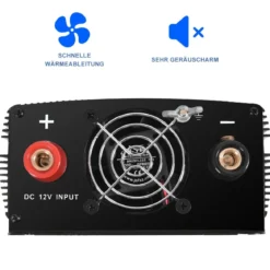 Spannungswandler 1500 3000W Inverter Welchselrichter 12V auf 220V