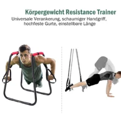 Sports Dip Station Fitness Parallettes Barren Einstellbarer Dip Stand 83 x 69 x 95 cm Schwarz