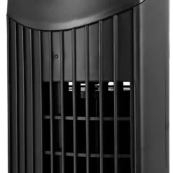Standventilator schlank & kompakter Turmventilator Säulenventilator 70cm hoch mit 45 Nennleistung im eleganten Schwarz