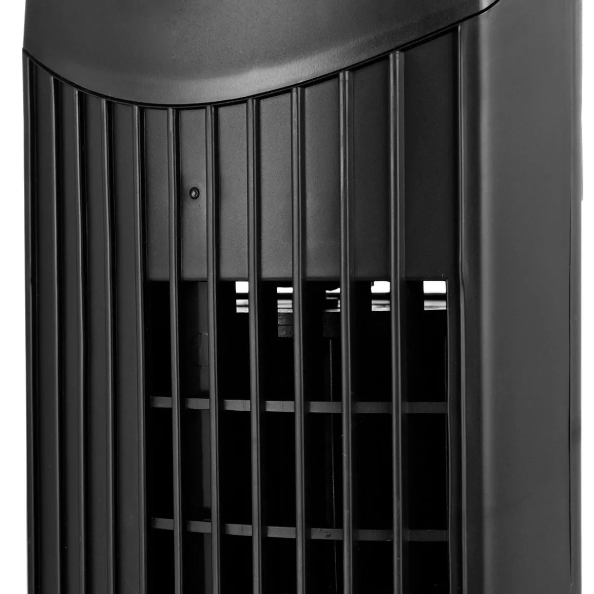 Standventilator schlank & kompakter Turmventilator Säulenventilator 70cm hoch mit 45 Nennleistung im eleganten Schwarz