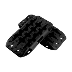 2 Stücke Anfahrhilfe Sandbleche Offroad Reifenleiter für Sand/Schlamm/Schnee 10 Tonnen Schwarz