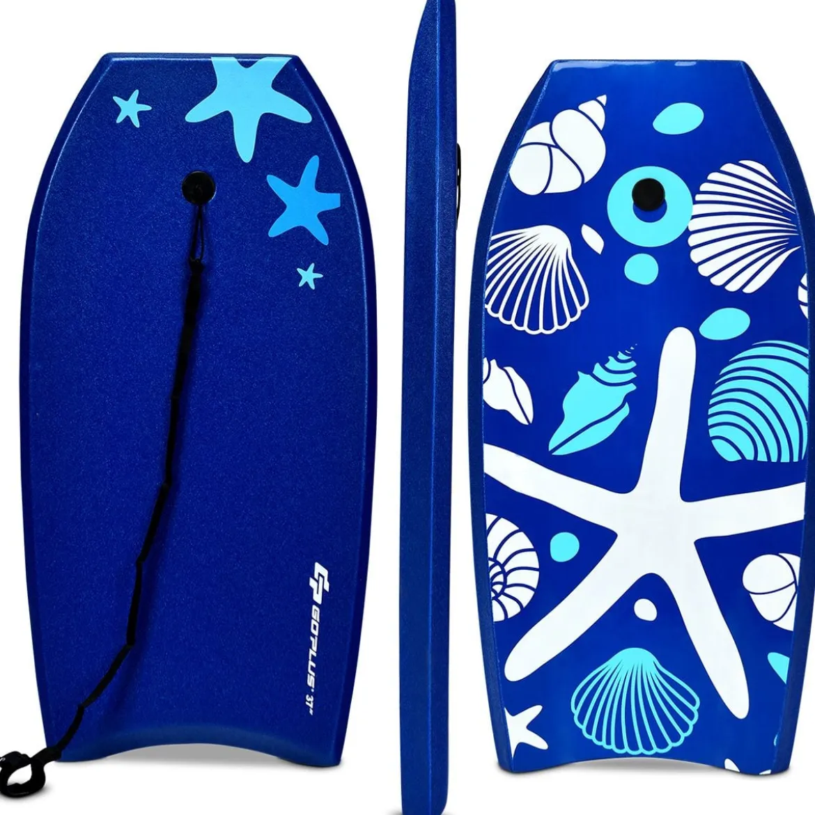 Sup Board Kinder Bodyboard Surfbrett Surfboard Dunkelblau 104 x 52 x 6 cm