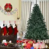 Tannenbaum Künstlicher Weihnachtsbaum mit LED-Lichterketten Christbaum 120/180/210/240/270 cm Grün