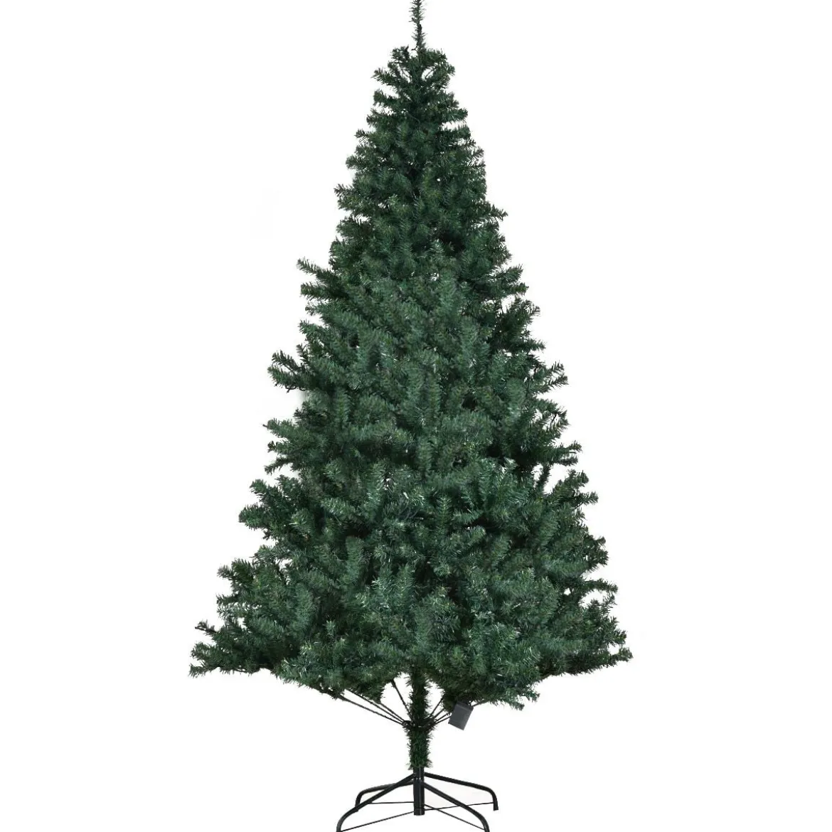 Tannenbaum Künstlicher Weihnachtsbaum mit LED-Lichterketten Christbaum 120/180/210/240/270 cm Grün