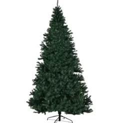 Tannenbaum Künstlicher Weihnachtsbaum mit LED-Lichterketten Christbaum 120/180/210/240/270 cm Grün