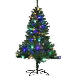 Tannenbaum Künstlicher Weihnachtsbaum mit LED-Lichterketten Christbaum 120/180/210/240/270 cm Grün