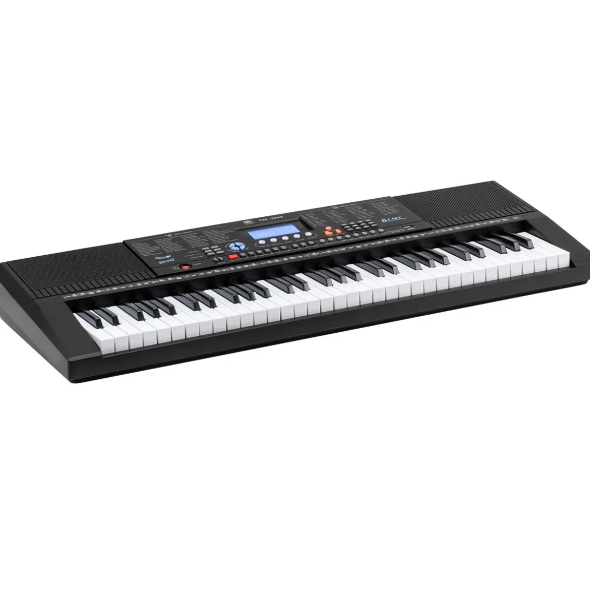 61 Tastatur Elektrisches Keyboard mit Notenständer Mikrofon Digital Piano