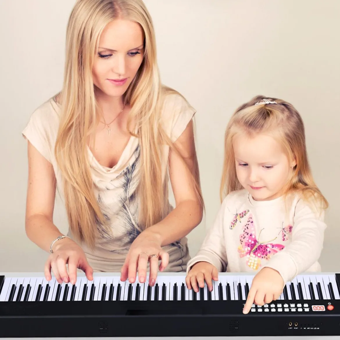 88-tasten Digitales Piano Keyboard elektronisches Klavier Keyboard Tragetasche