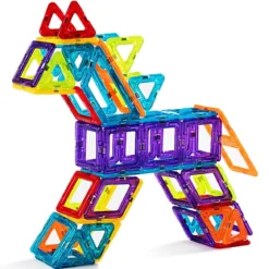 106 Teile Magnetische Bausteine Kleinkinder Magnetspielzeug Bauklötze
