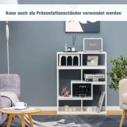 3-teiliger Fernsehschrank aus Holz für TVs bis zu 65