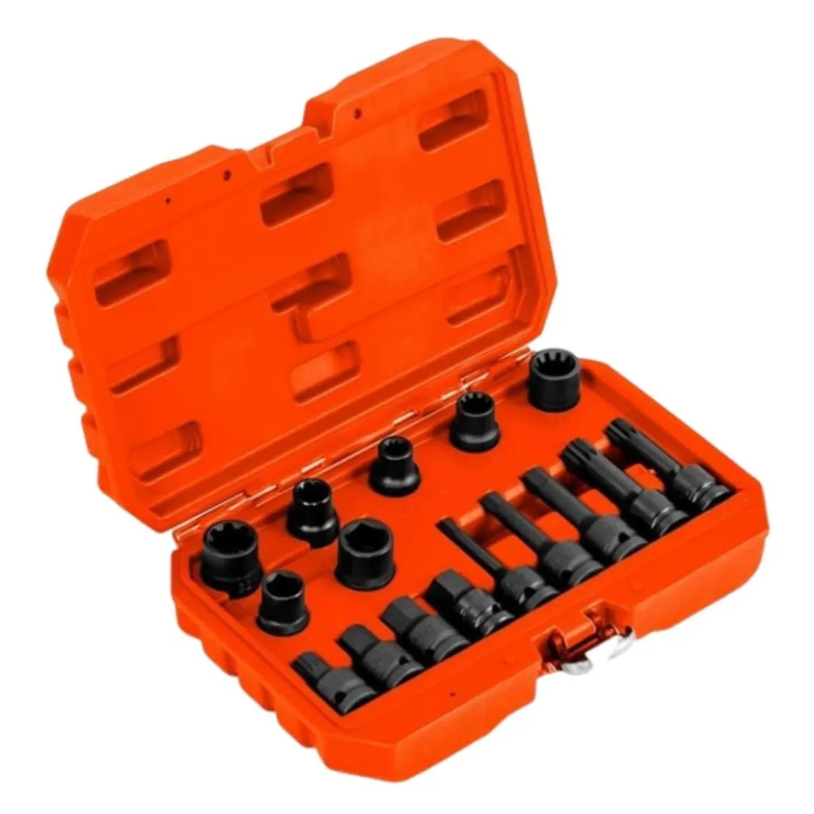27-teiliges Schraubenausdreher Set mit Kasten Profi Linksausdreher Set Bolzenausdreher Set