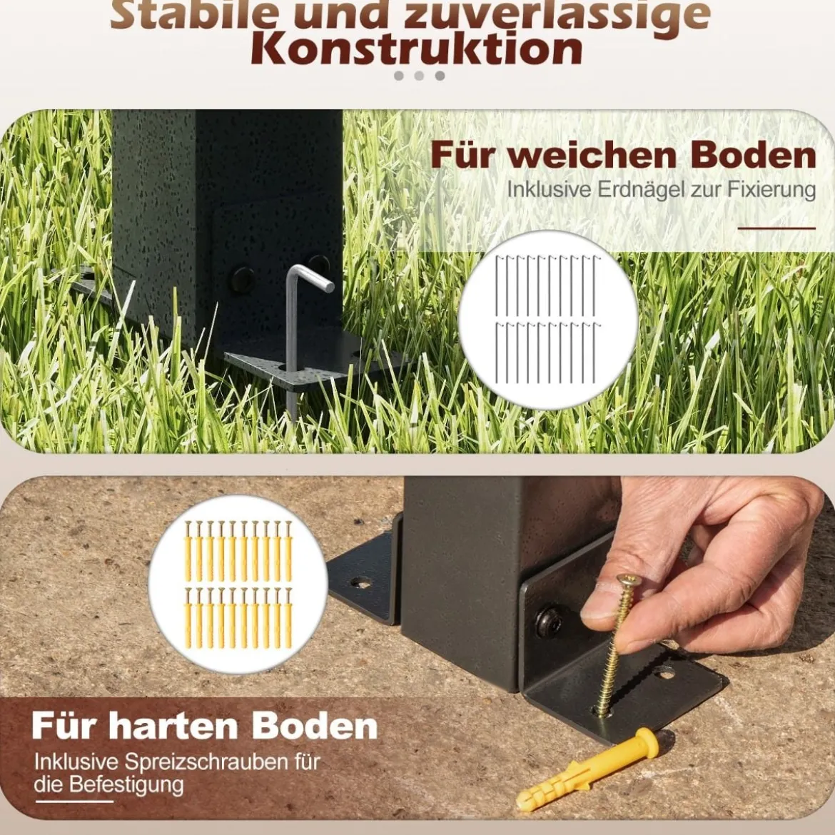 Terrassenüberdachung 3 x 4 m Pergola mit schrägen Polycarbonat-Dach freistehendes Terrassendach zur Wandmontage Pavillon für Terrasse