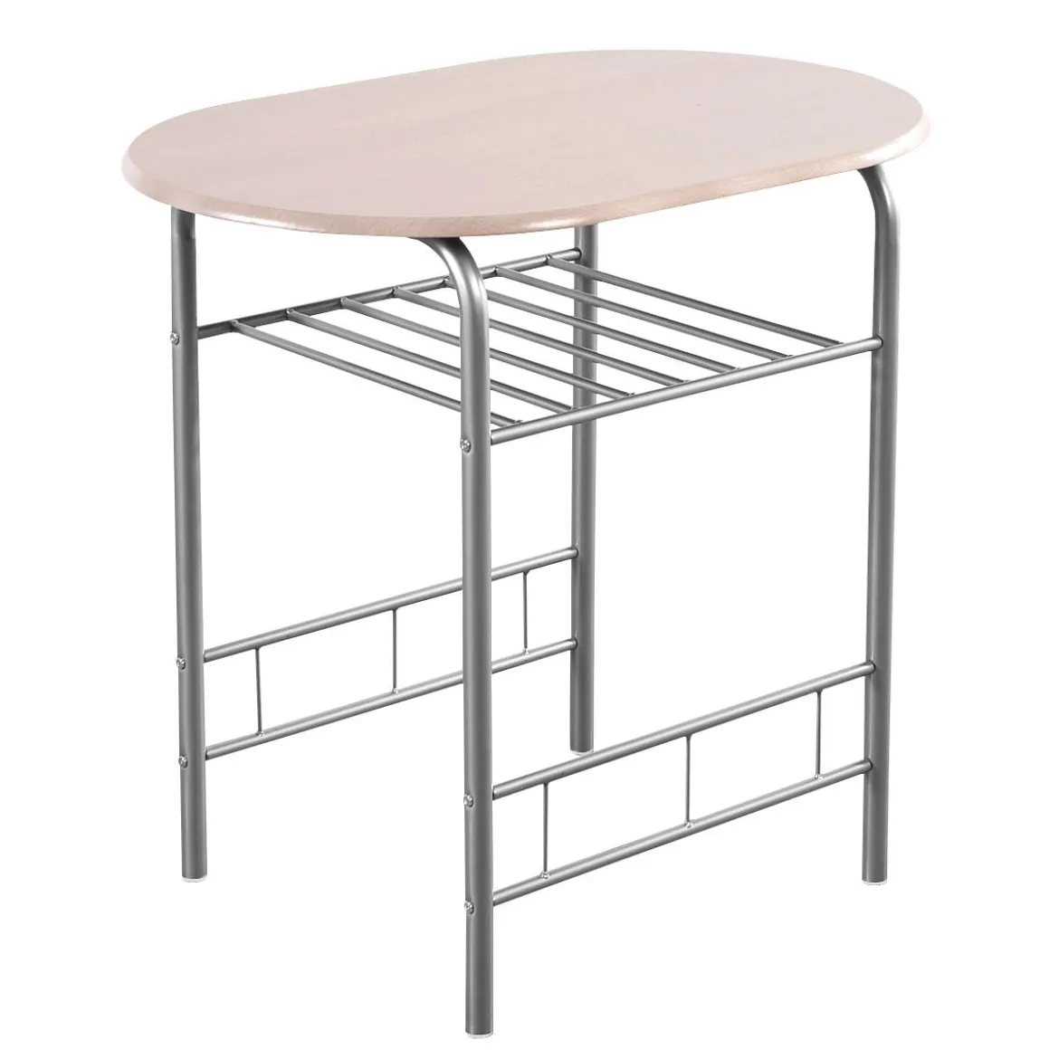 Tischgruppe 3 tlg Minimalismus Design Küche Essgruppe Esszimmergarnitur Grau
