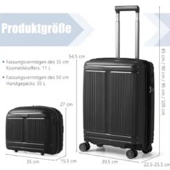 2 tlg. Gepäckset inkl 20
