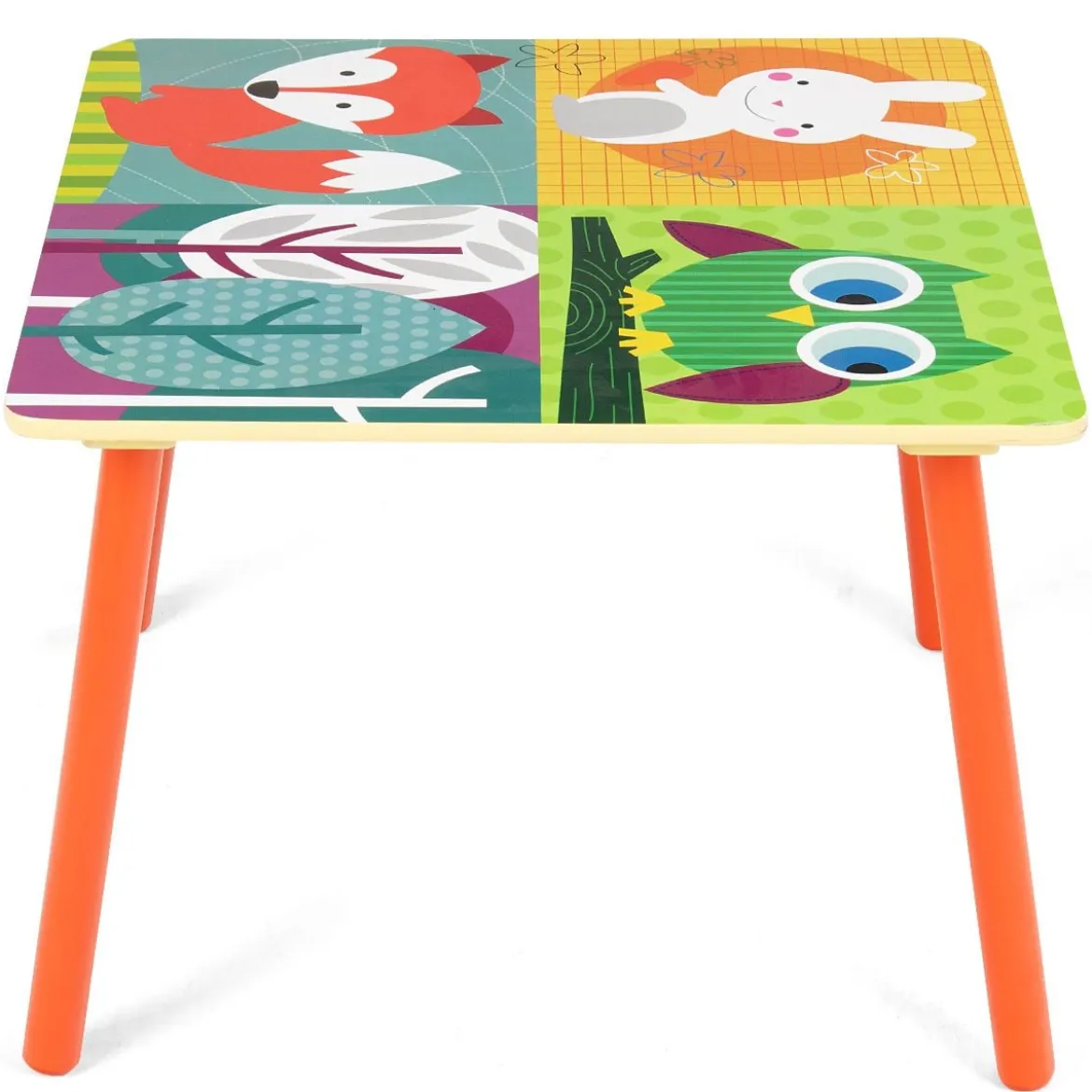 3 tlg. Kindersitzgruppe Kinderstühle und Tisch Maltisch Sitzgruppe Kindermöbel Holz
