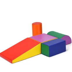5 tlg. Schaumstoffbausteine Kleinkinder Riesenbausteine Softbausteine Schaumstoff Bunt