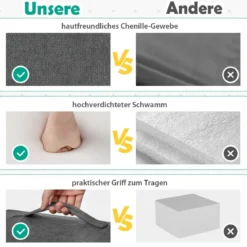 6-TLG. Softbausteine zum Klettern & Krabbeln Schaumstoffbausteine Riesenbausteine