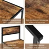 3 tlg. Tischgruppe Essgruppe Bartisch-Set Küchentisch Esstisch Tisch + 2 Stühle Antik