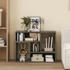 2 tlg. TV-Schrank Freie Kombination Fernsehtisch für Fernseher bis zu 60 Zoll Fernsehschrank