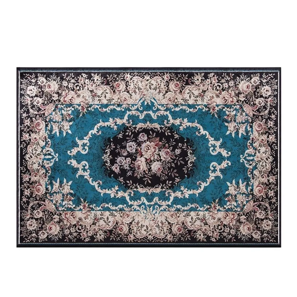 Traditioneller Teppich für Wohnzimmer Ästhetischer Teppich 230 x 160 cm