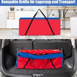 Tragetasche für 4 Gewinnt Aufbewahrungstasche (Spiel Nicht Enthalten) 84 x 22.5 x 35 cm