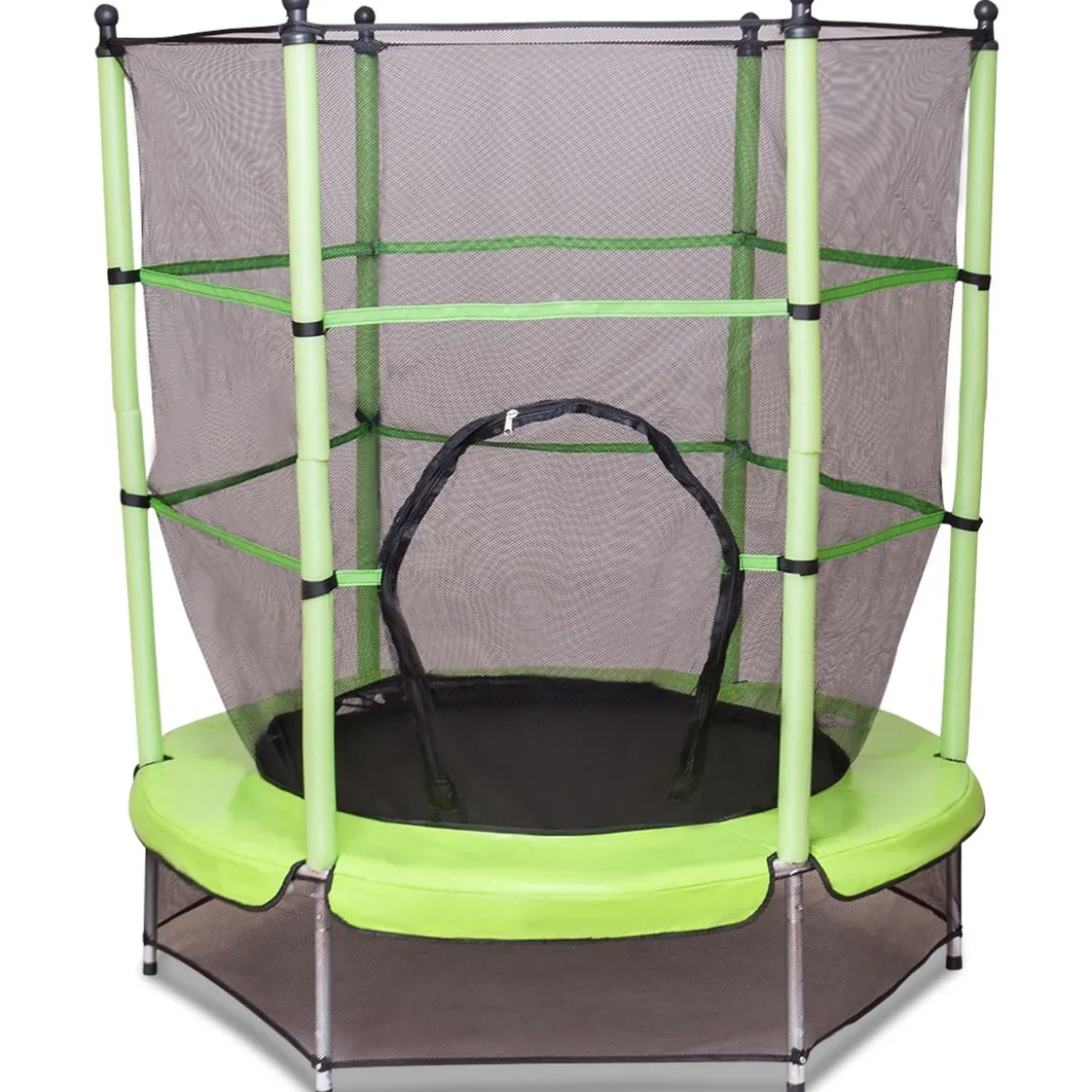 Trampolin Gartentrampolin Kindertrampolin Outdoor Trampolin mit Sicherheitsnetz Ø 140 cm