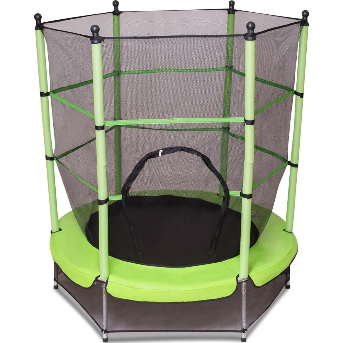 Trampolin Gartentrampolin Kindertrampolin Outdoor Trampolin mit Sicherheitsnetz Ø 140 cm