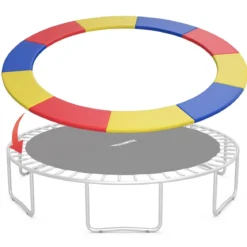 Trampolinmatratze 366cm x 366cm x 10cm Trampolin Übung Fitness Trampolin Polster Bunt
