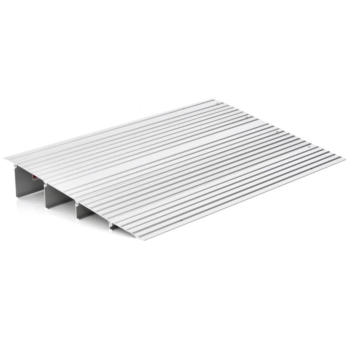 Türschwellenrampe 10,5 cm hohe Einstiegsrampe mit verstellbarem Aluminiumrahmen rutschfester Zugangsrampe